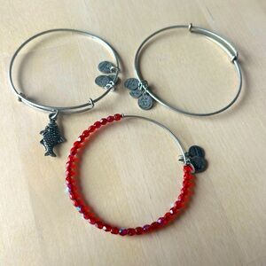 Alex and Ani bangles (set of 3)